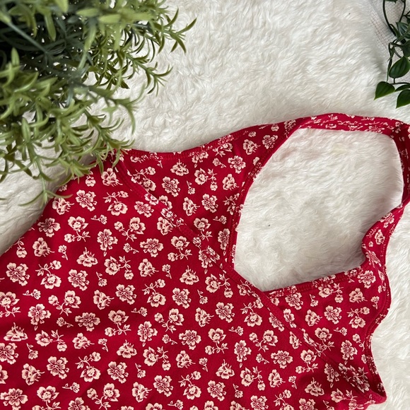 COPY - SUPER SOFT HALTER TOP FLORAL PRINTED - Picture 3 of 4